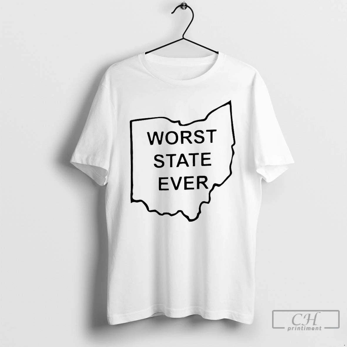 Premium Worst State Ever Austin Bechtold T Shirts Hoodie Sweatshirt | PurePodTees.com
