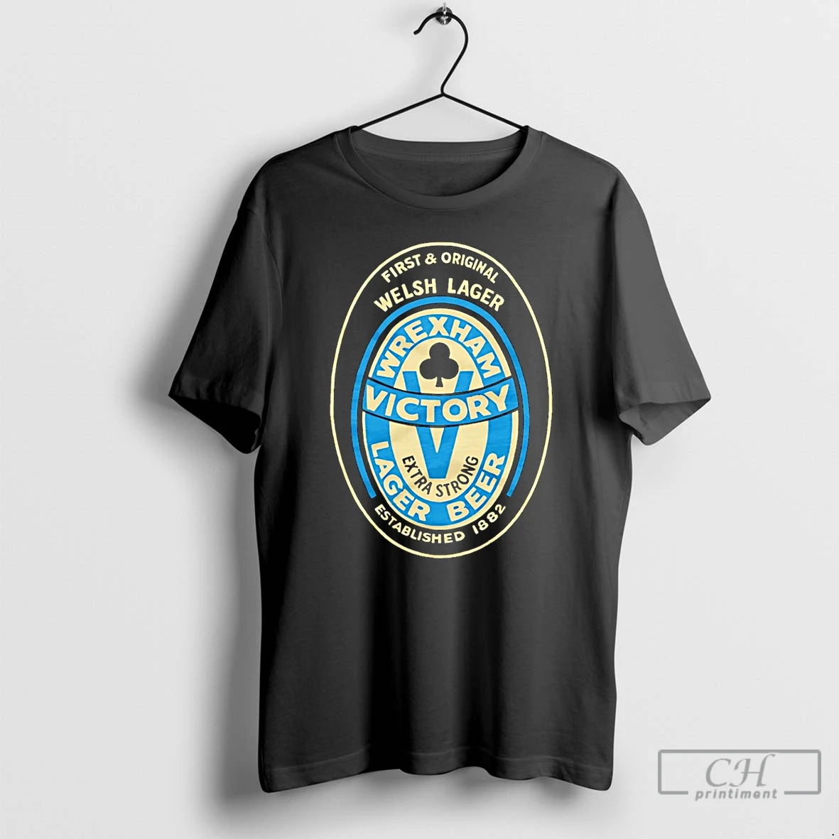 Premium Wrexham Lager Victory Lager Beer Est 1882 Shirt Hoodie Sweatshirt | PurePodTees.com