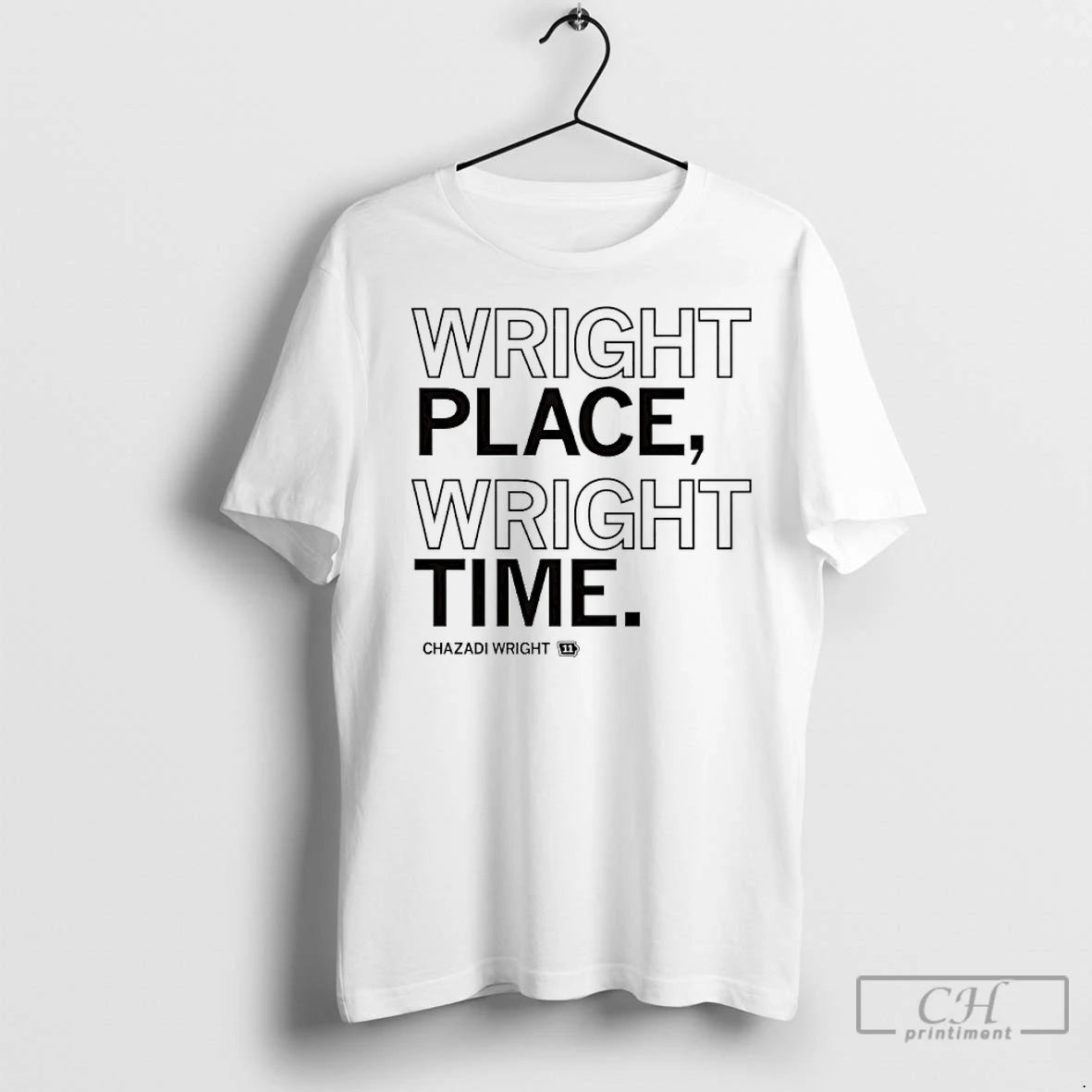 Premium Wright Place Wright Time Chazadi Wright Iowa Hawkeyes Shirt Hoodie Sweatshirt | PurePodTees.com