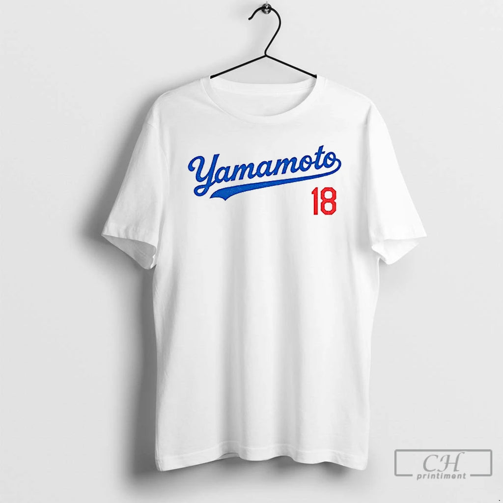 Premium Yamamoto 18 Yoshinobu Yamamoto Mvp Los Angeles Dodgers Mlb Baseball World Champions T Shirts Hoodie Sweatshirt