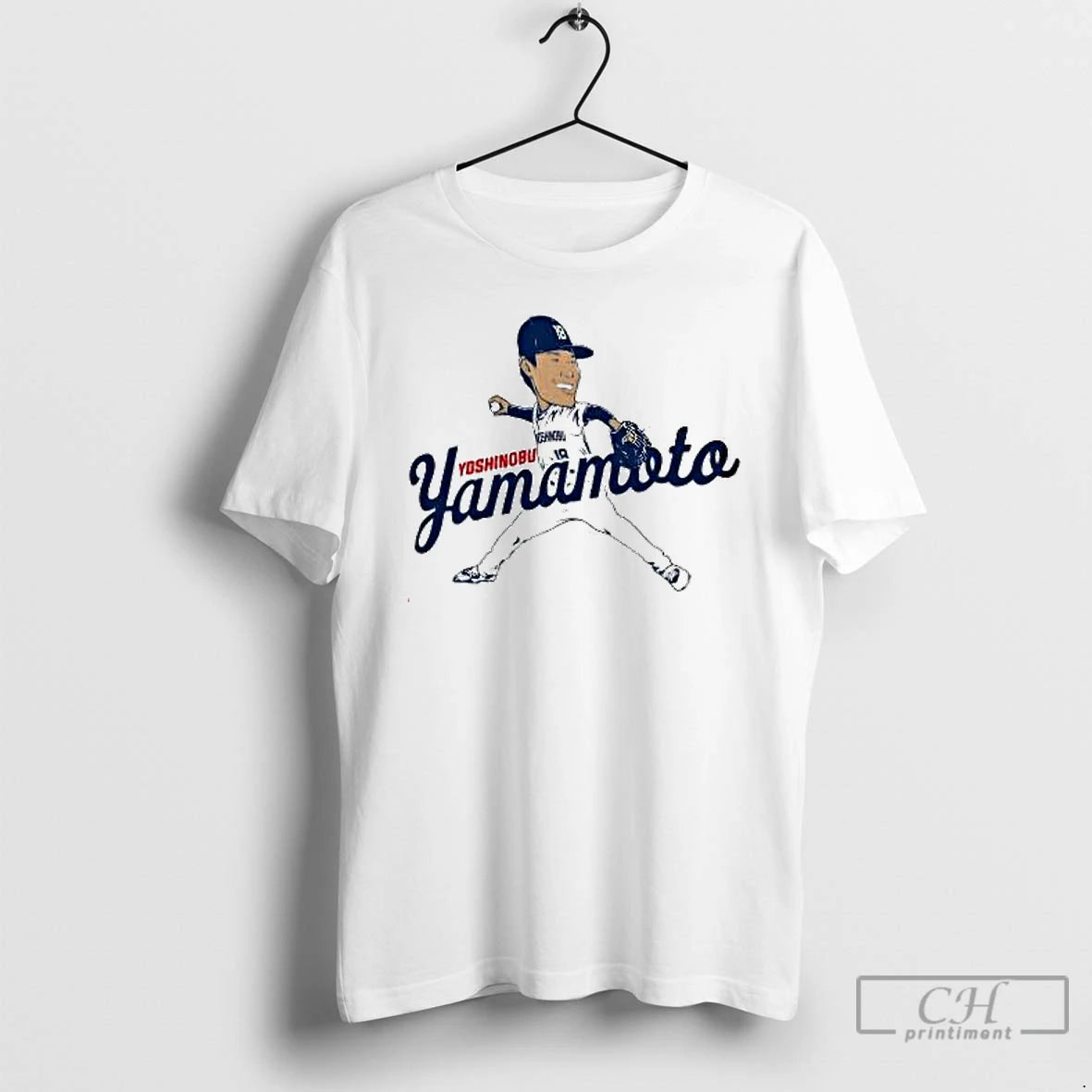Premium Yoshinobu Yamamoto Caricature Funny Cartoon T Shirts Hoodie Sweatshirt | PurePodTees.com
