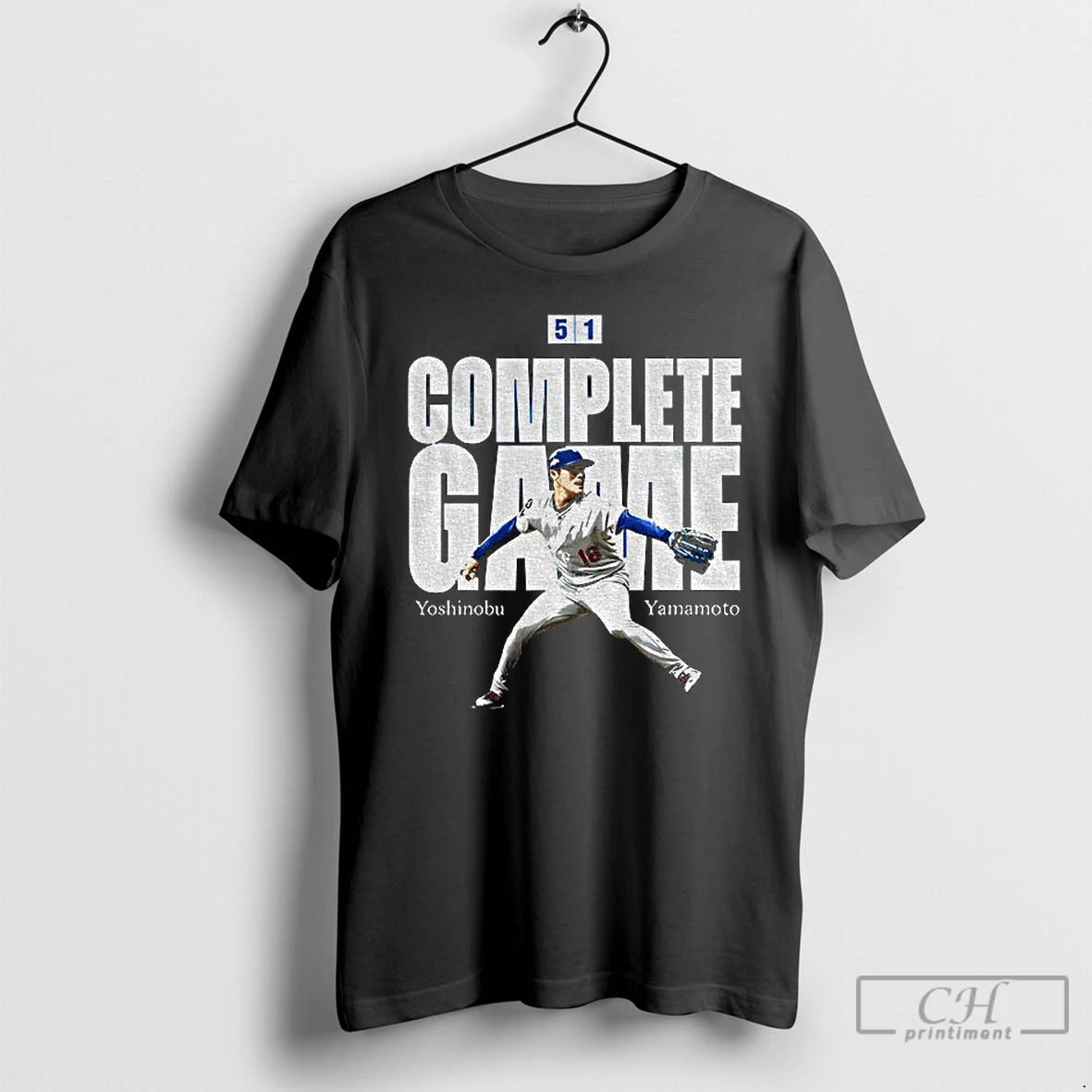 Premium Yoshinobu Yamamoto Complete Game 5 1 Los Angeles Dodgers Mlb The Baseball Player Shirt Hoodie Sweatshirt