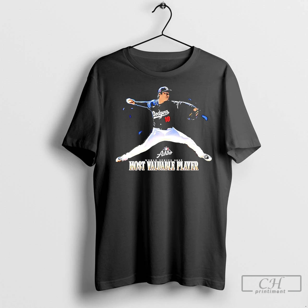 Premium Yoshinobu Yamamoto La Dodgers Most Valuable Player Shirt Hoodie Sweatshirt | PurePodTees.com