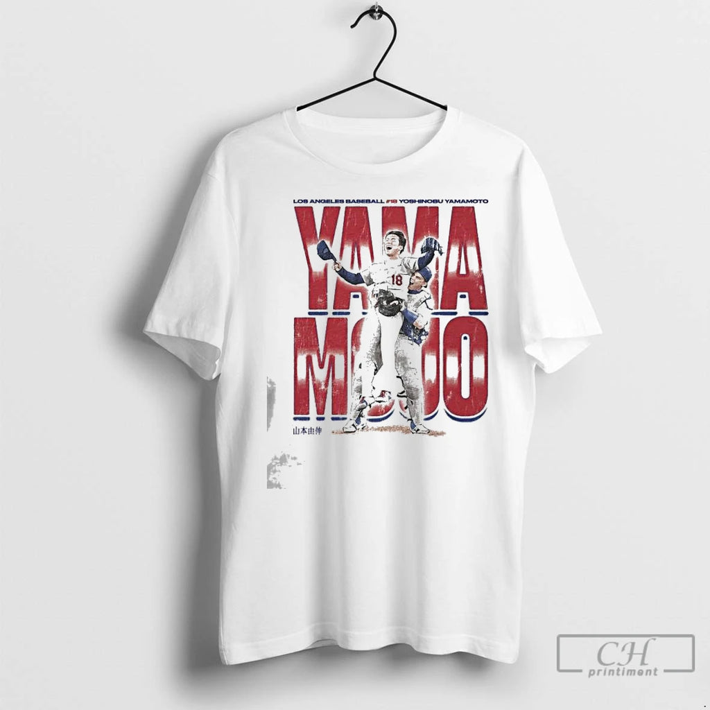 Premium Yoshinobu Yamamoto Los Angeles D Yama Mojo 2025 Shirt Hoodie Sweatshirt | PurePodTees.com