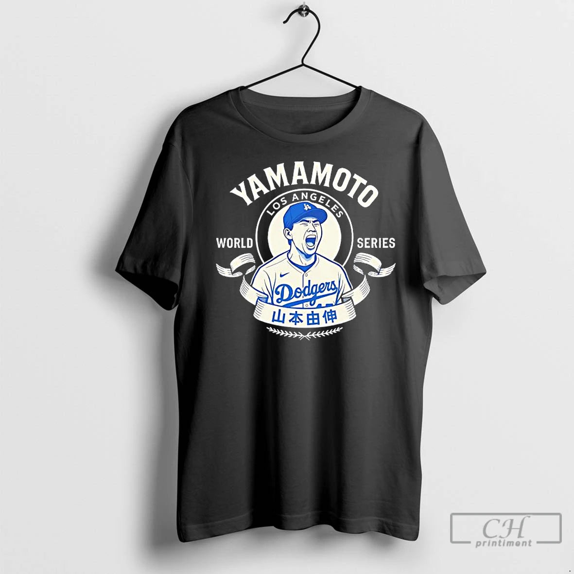 Premium Yoshinobu Yamamoto Los Angeles Dodgers 2025 World Series Champions Shirt Hoodie Sweatshirt | PurePodTees.com