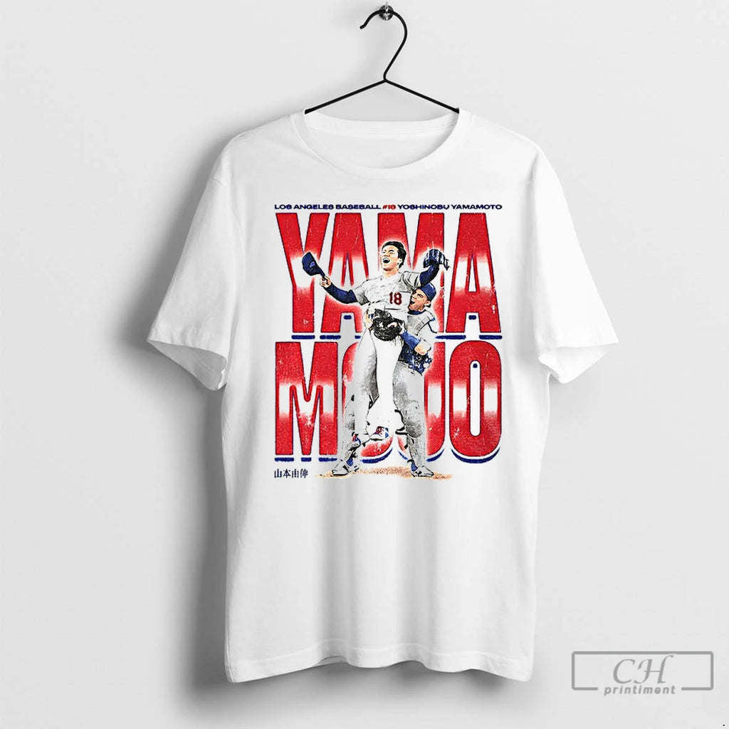 Premium Yoshinobu Yamamoto Los Angeles Dodgers Yama Mojo Mlb World Series 2025 Shirt Hoodie Sweatshirt | PurePodTees.com