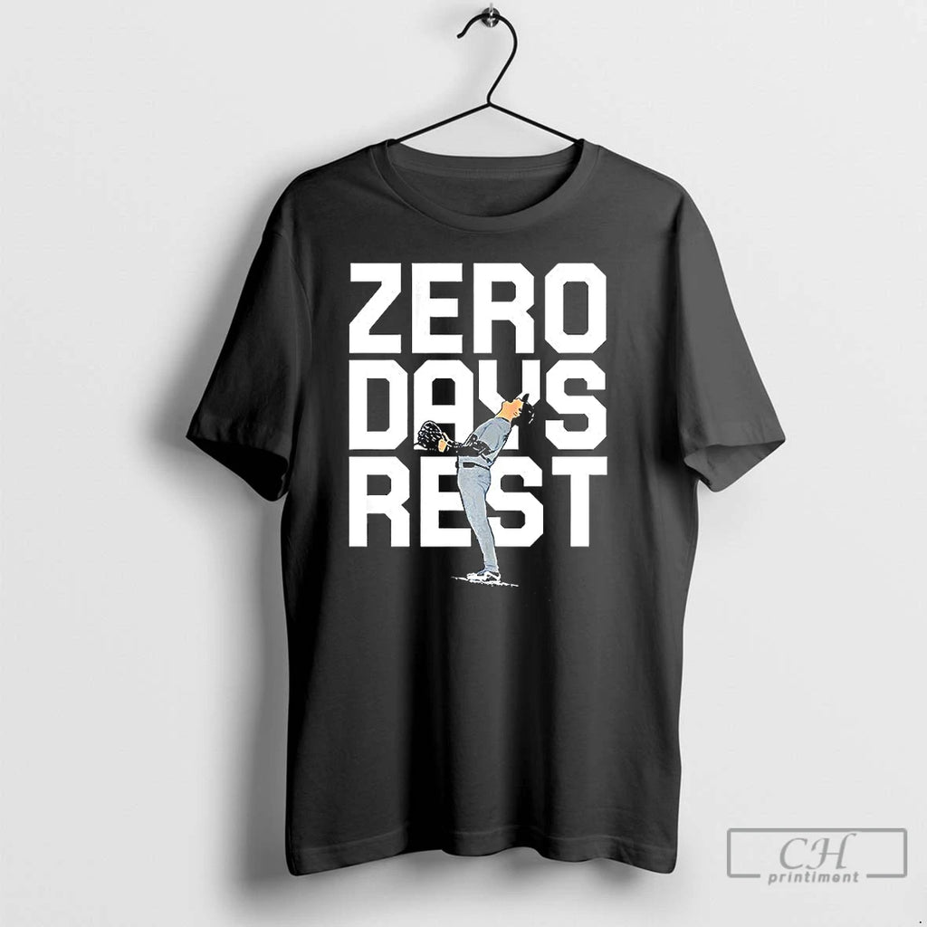 Premium Yoshinobu Yamamoto Los Angeles Dodgers Zero Days Rest Shirt Hoodie Sweatshirt | PurePodTees.com