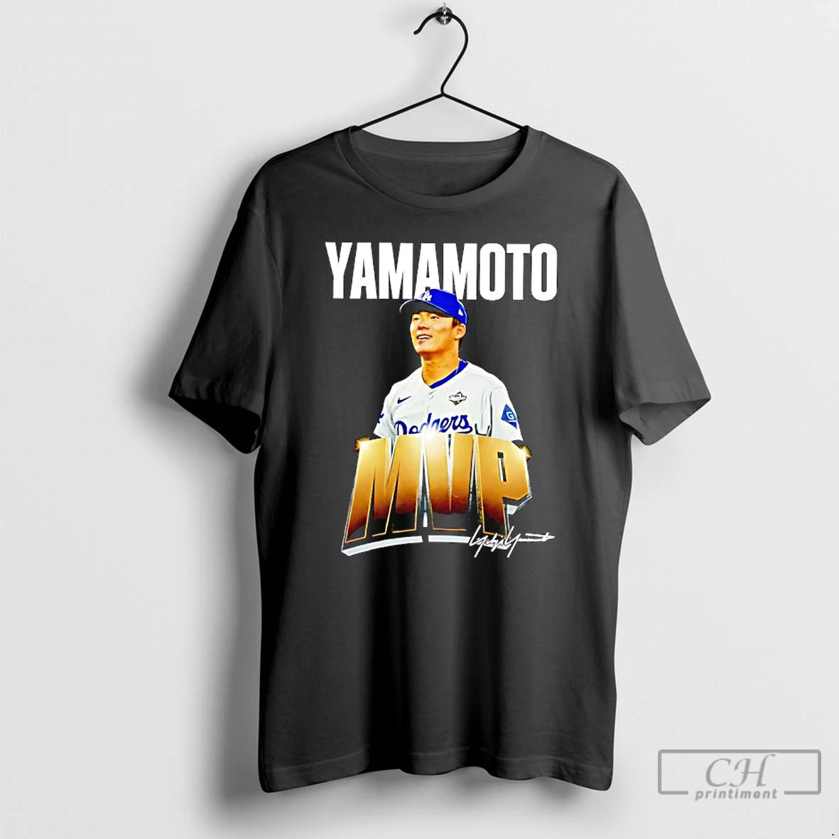 Premium Yoshinobu Yamamoto World Series 2025 Mvp T Shirts Hoodie Sweatshirt | PurePodTees.com