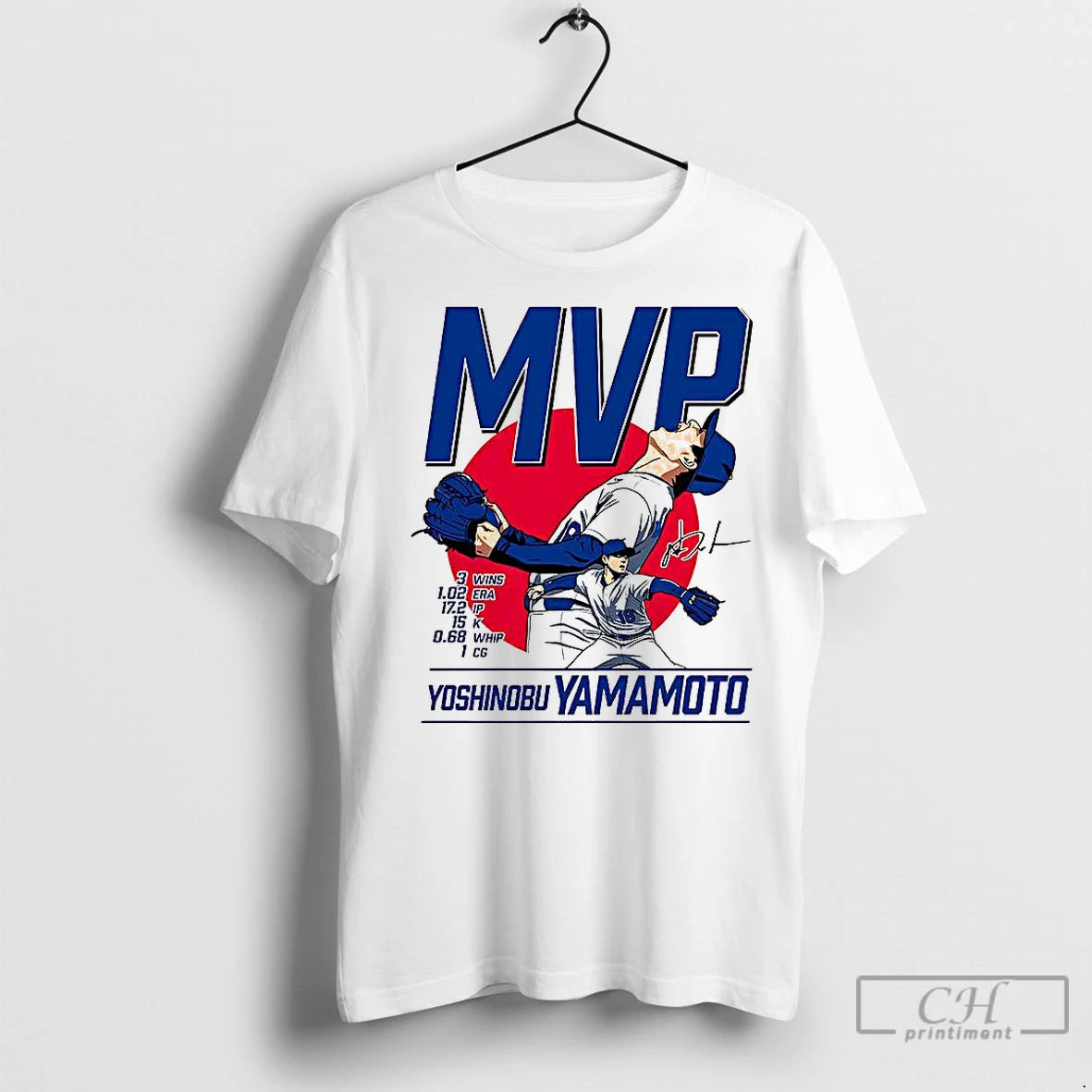 Premium Yoshinobu Yamamoto World Series 2025 Mvp Sun Signature Shirt Hoodie Sweatshirt | PurePodTees.com
