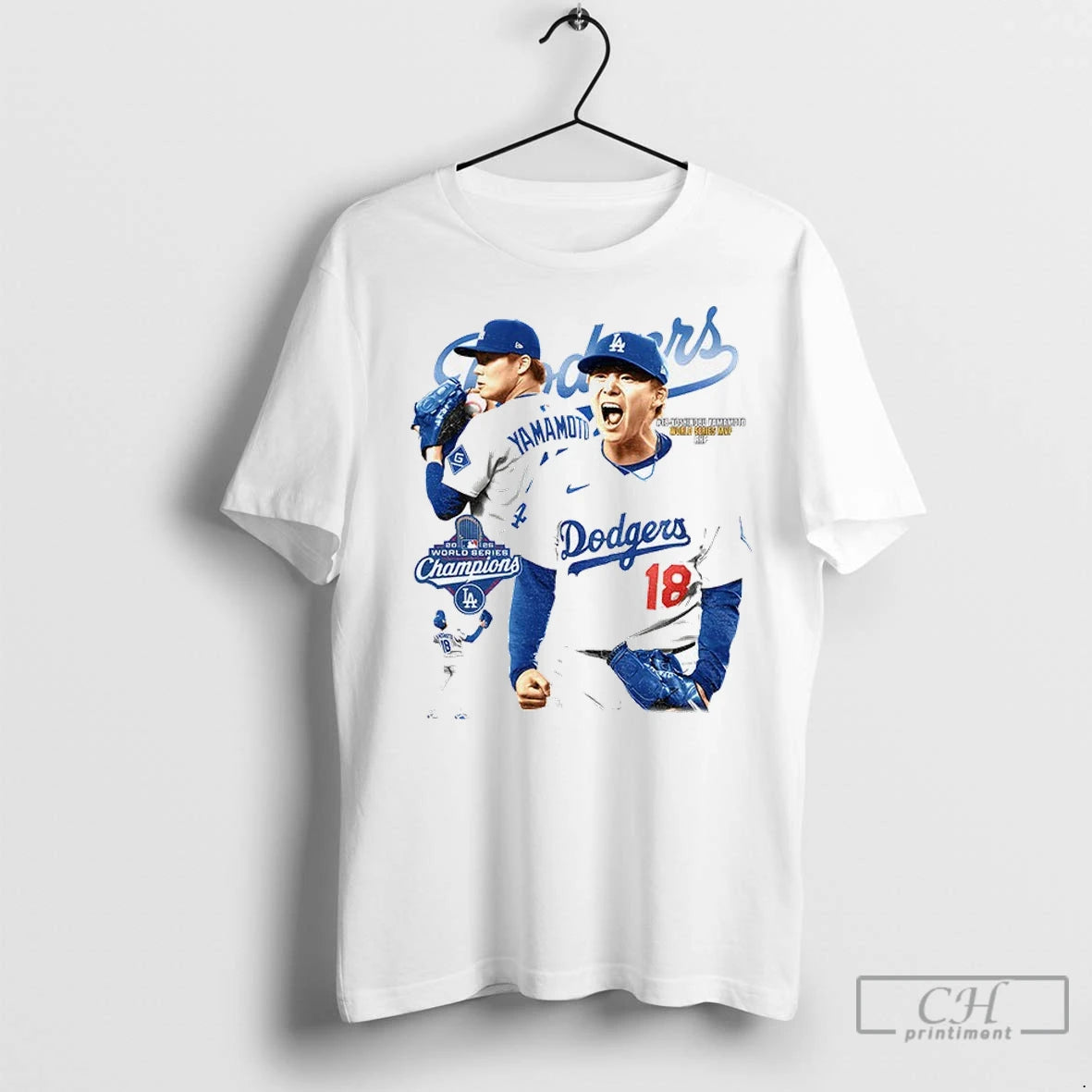 Premium Yoshinobu Yamamoto World Series Mvp Rhp Los Angeles Dodgers Mlb Baseball Graphic Shirt Hoodie Sweatshirt