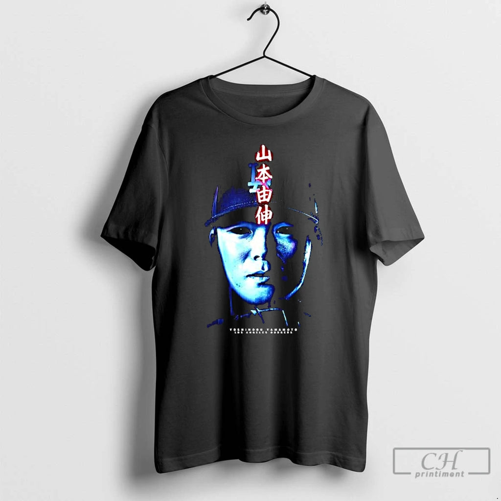Premium Yoshinobu Yamamoto Pitcher Los Angeles Dodgersmvp Clinch Mask T Shirts Hoodie Sweatshirt | PurePodTees.com