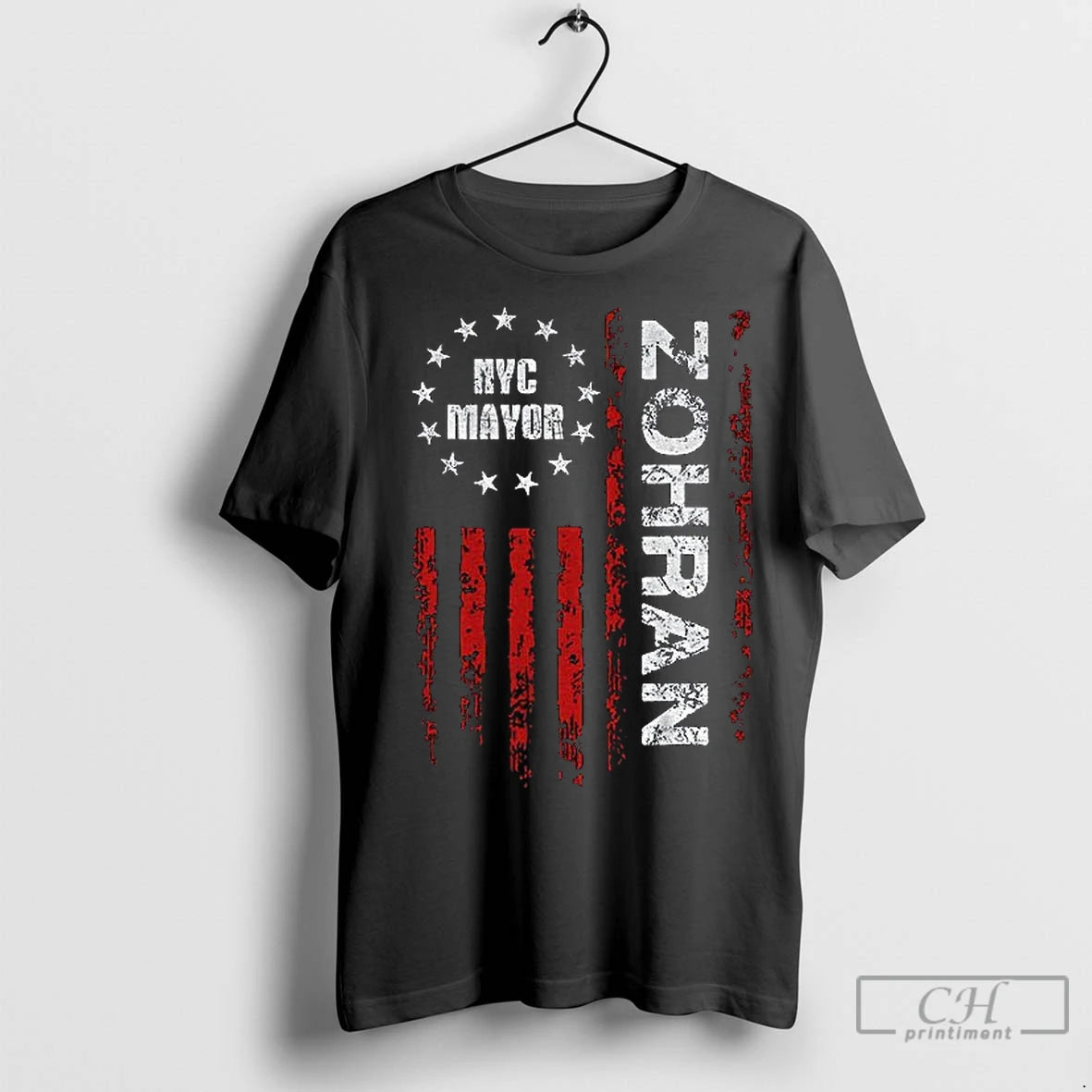 Premium Zohran Mamdani Nyc Mayor 2025 Patriotic Political Campaign Flag Shirt Hoodie Sweatshirt | PurePodTees.com