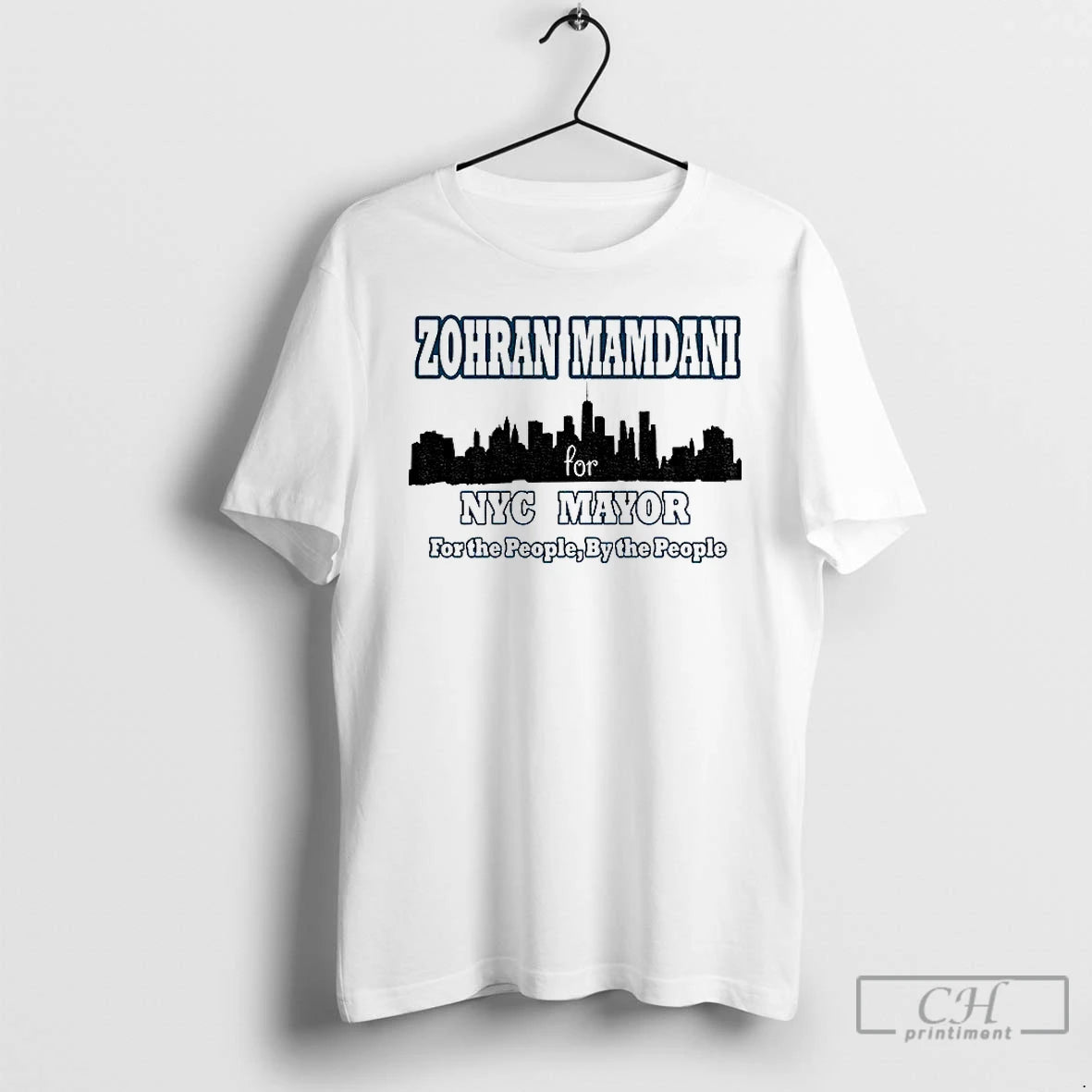 Premium Zohran Mamdani Nyc Mayor 2025 For The People By The People T Shirts Hoodie Sweatshirt | PurePodTees.com