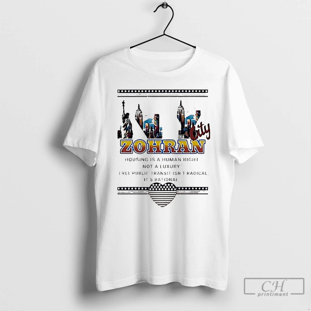 Premium Zohran Mamdani New York City Housing Is A Human Right Not A Luxury Shirt Hoodie Sweatshirt | PurePodTees.com