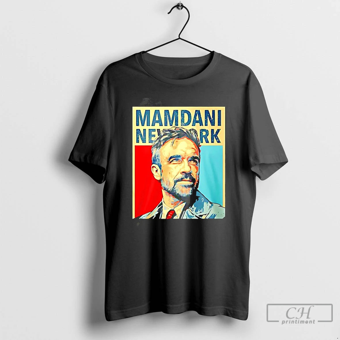 Premium Zohran Mamdani New York Paint Shirt Hoodie Sweatshirt | PurePodTees.com