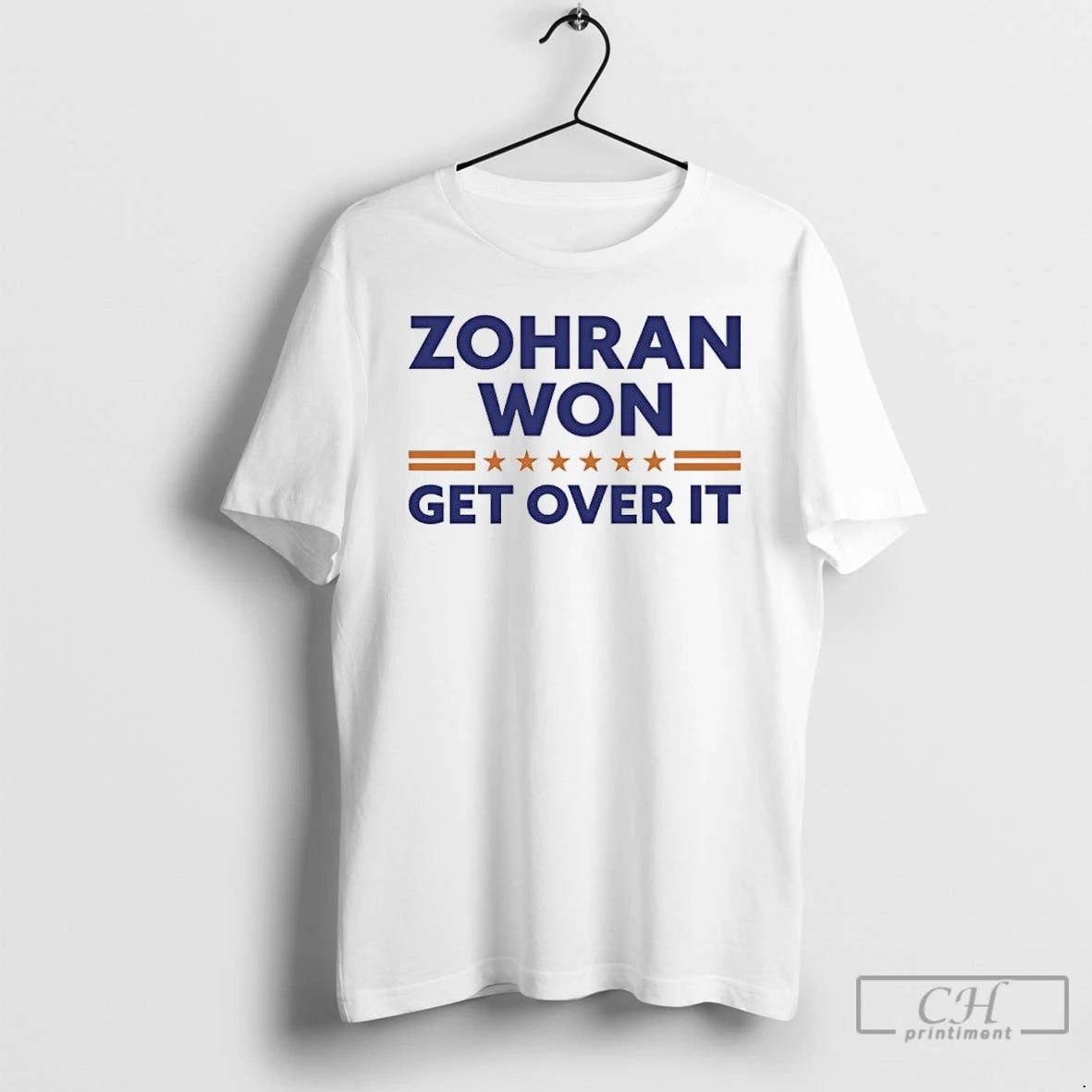 Premium Zohran Mamdani Zohran Won Get Over It T Shirts Hoodie Sweatshirt | PurePodTees.com