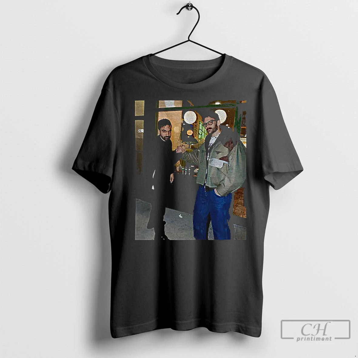 Premium Zohran Mamdani And Hasan Piker Portrait Nyc Political Photo Shirt Hoodie Sweatshirt | PurePodTees.com