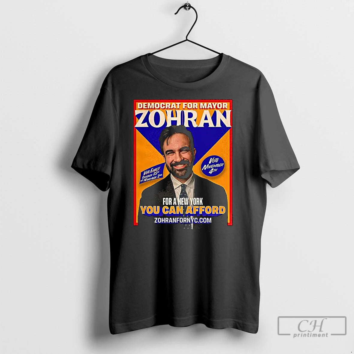 Premium Zohran Mamdani For New York City You Can Afford Shirt Hoodie Sweatshirt | PurePodTees.com