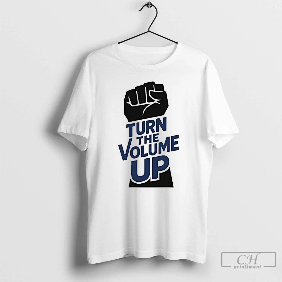 Premium Zohran Mamdani Turn The Volume Up Statement T Shirts Hoodie Sweatshirt | PurePodTees.com