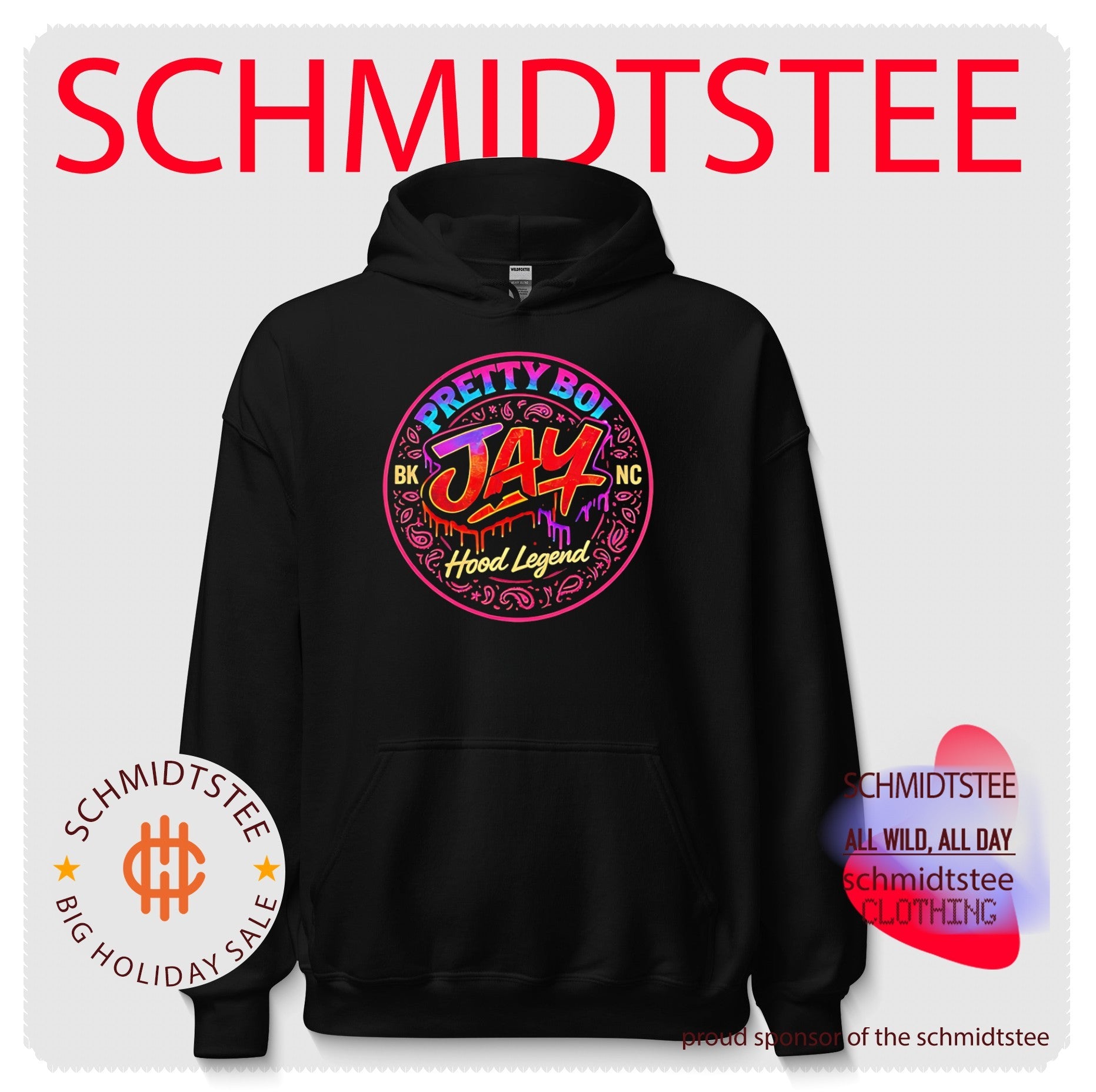 Pretty Boi Jay Hood Legend graffiti style shirt