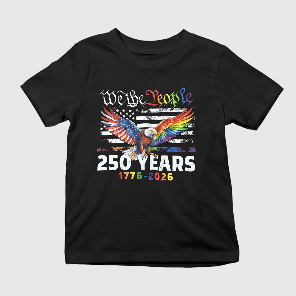 Pride LGBT Eagle US 250 Years 4th Of July Shirt