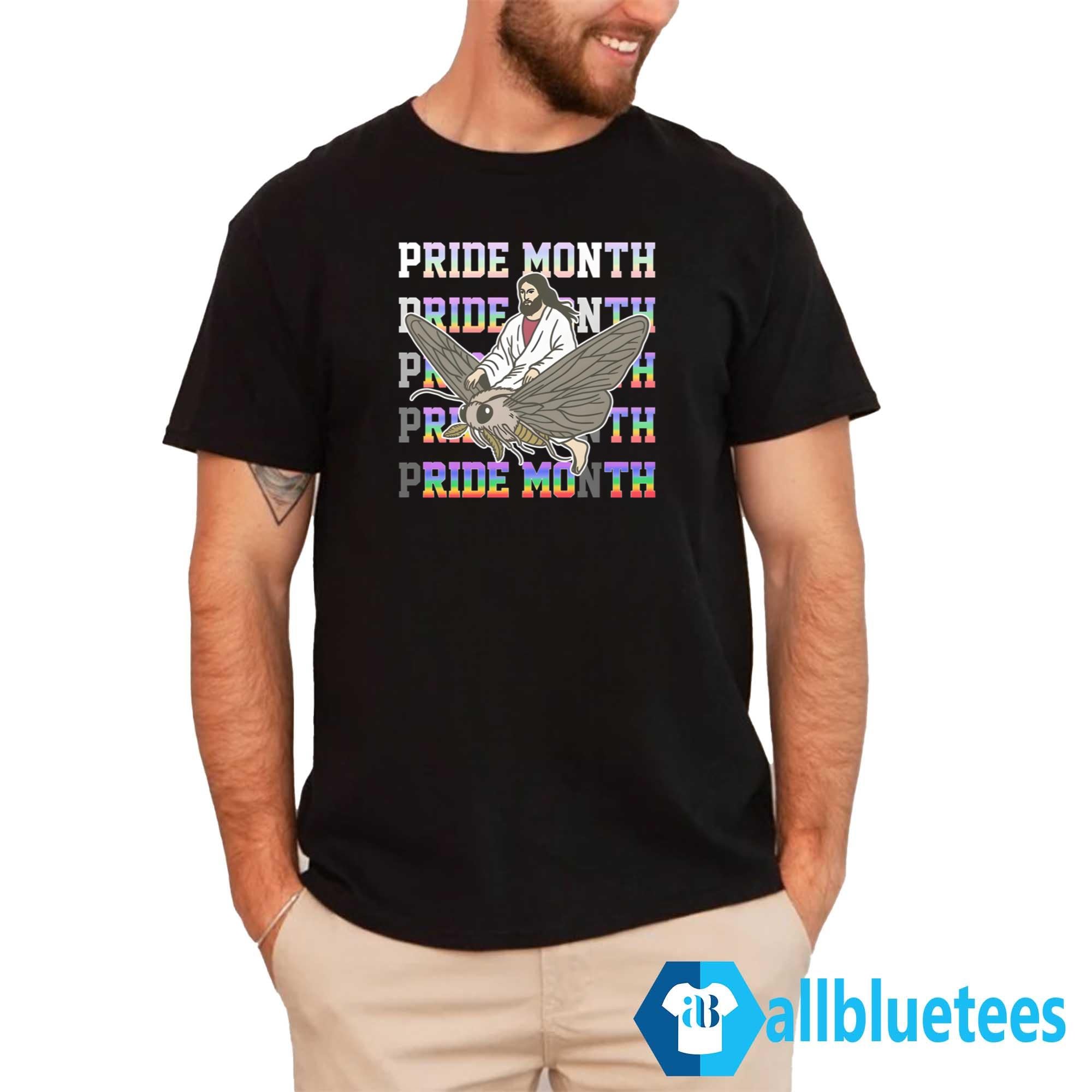 Pride Month Ride Moth Shirt