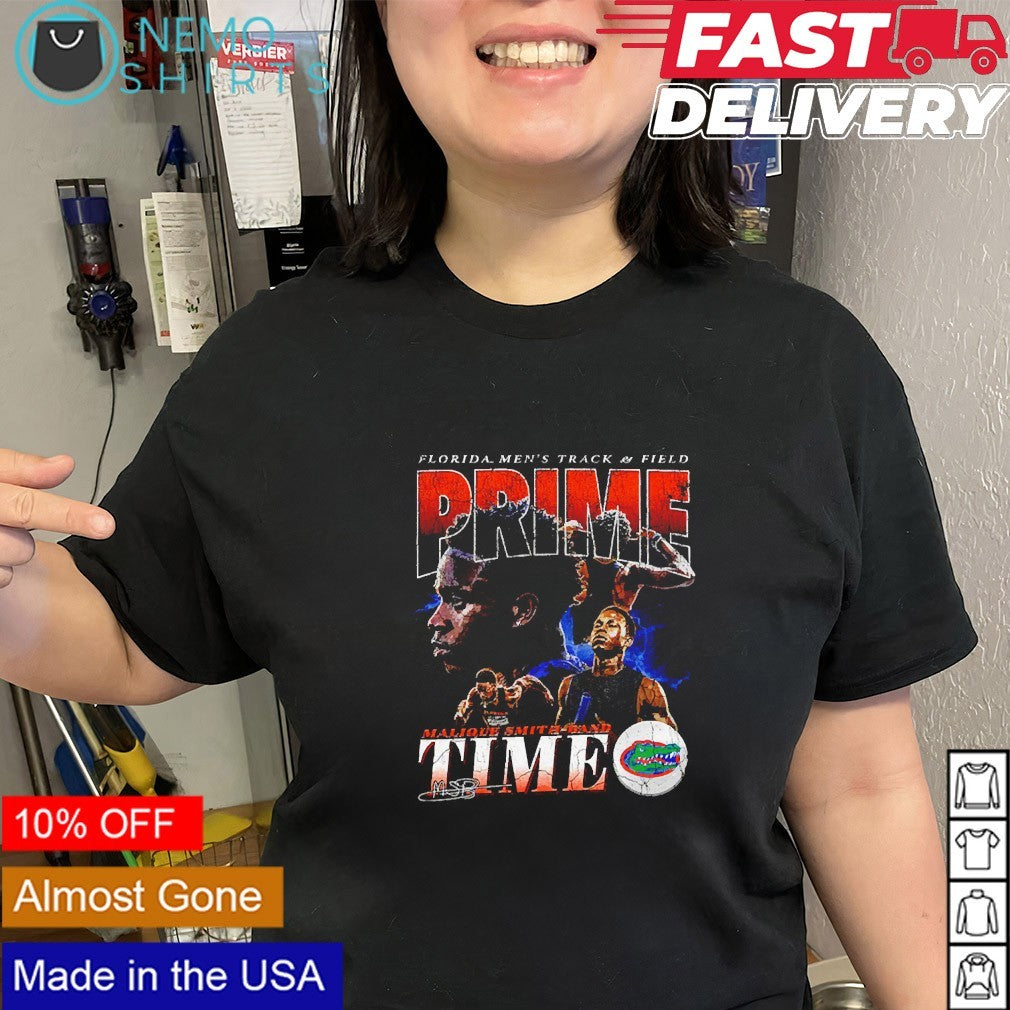 Prime time Malique Smith Band Florida Gators men’s track and field retro graphic shirt