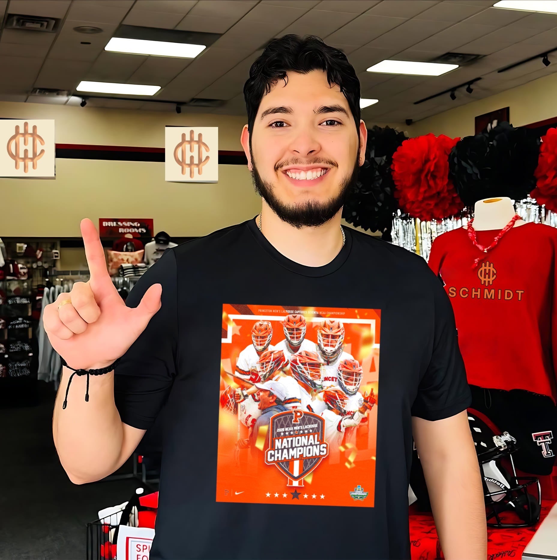 Princeton Men’s Lacrosse 2026 NCAA Men’s Lacrossee National Champions poster shirt
