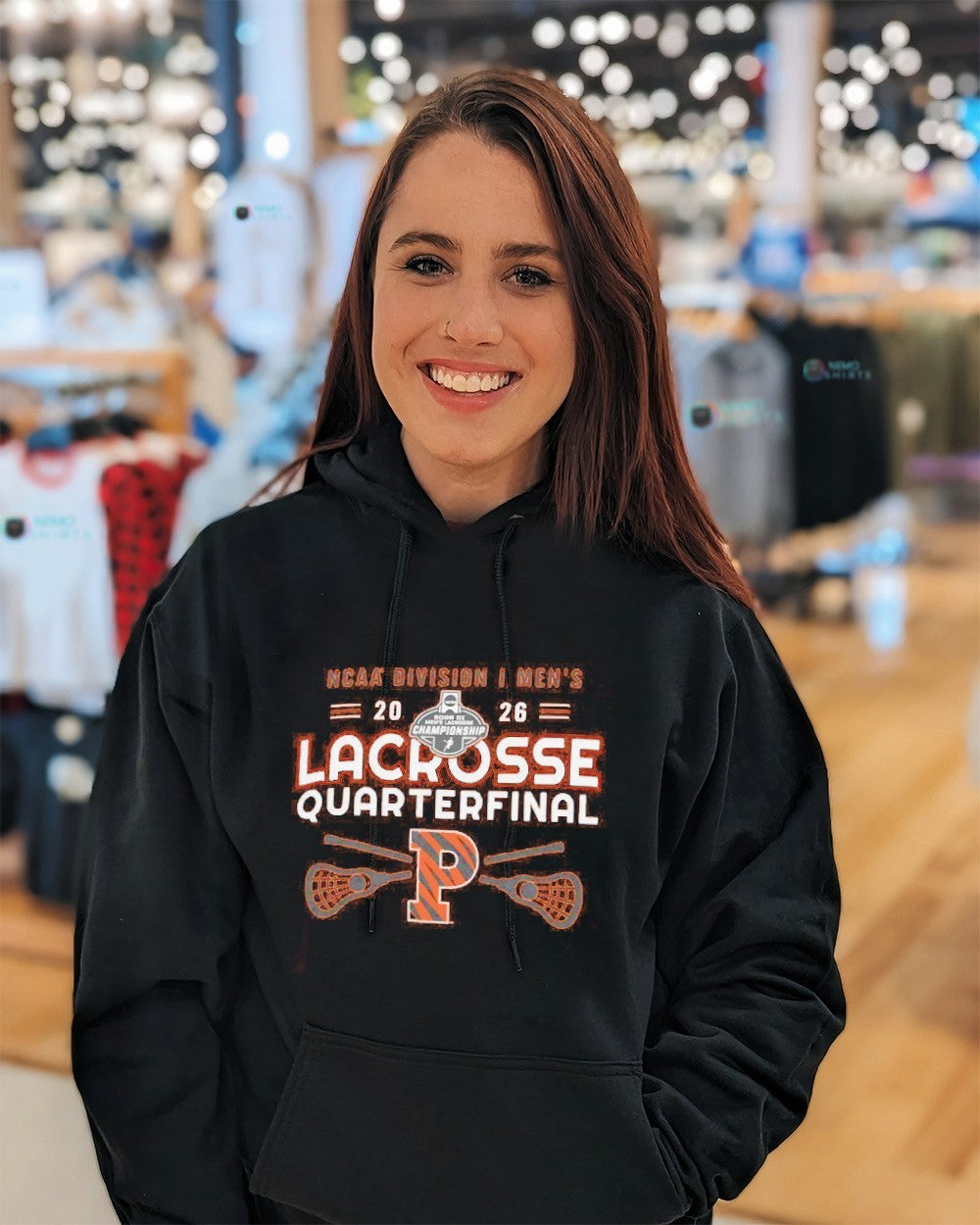 Princeton Tigers NCAA DI men’s 2026 lacrosse quarterfinal shirt