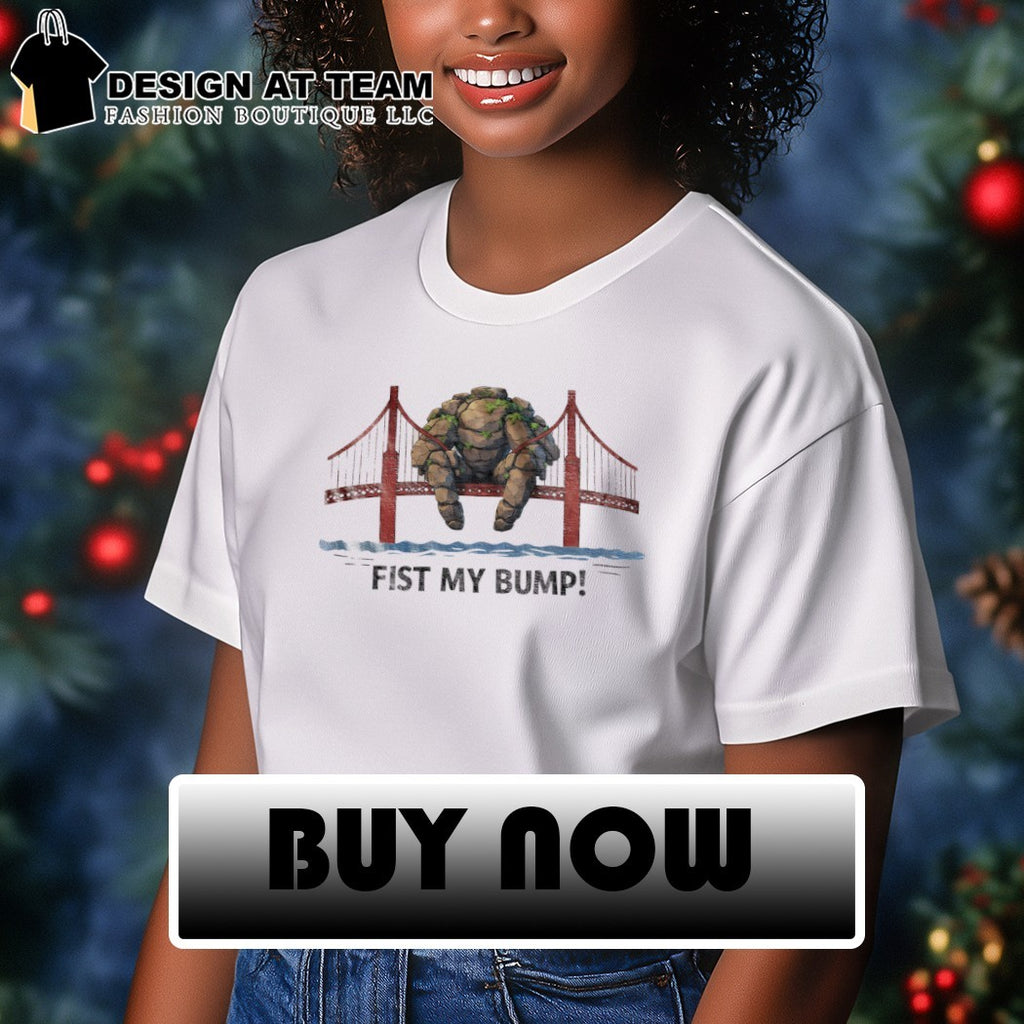 Project Hail Mary Rocky Alien Golden Gate Bridge Fist My Bump vintage shirt