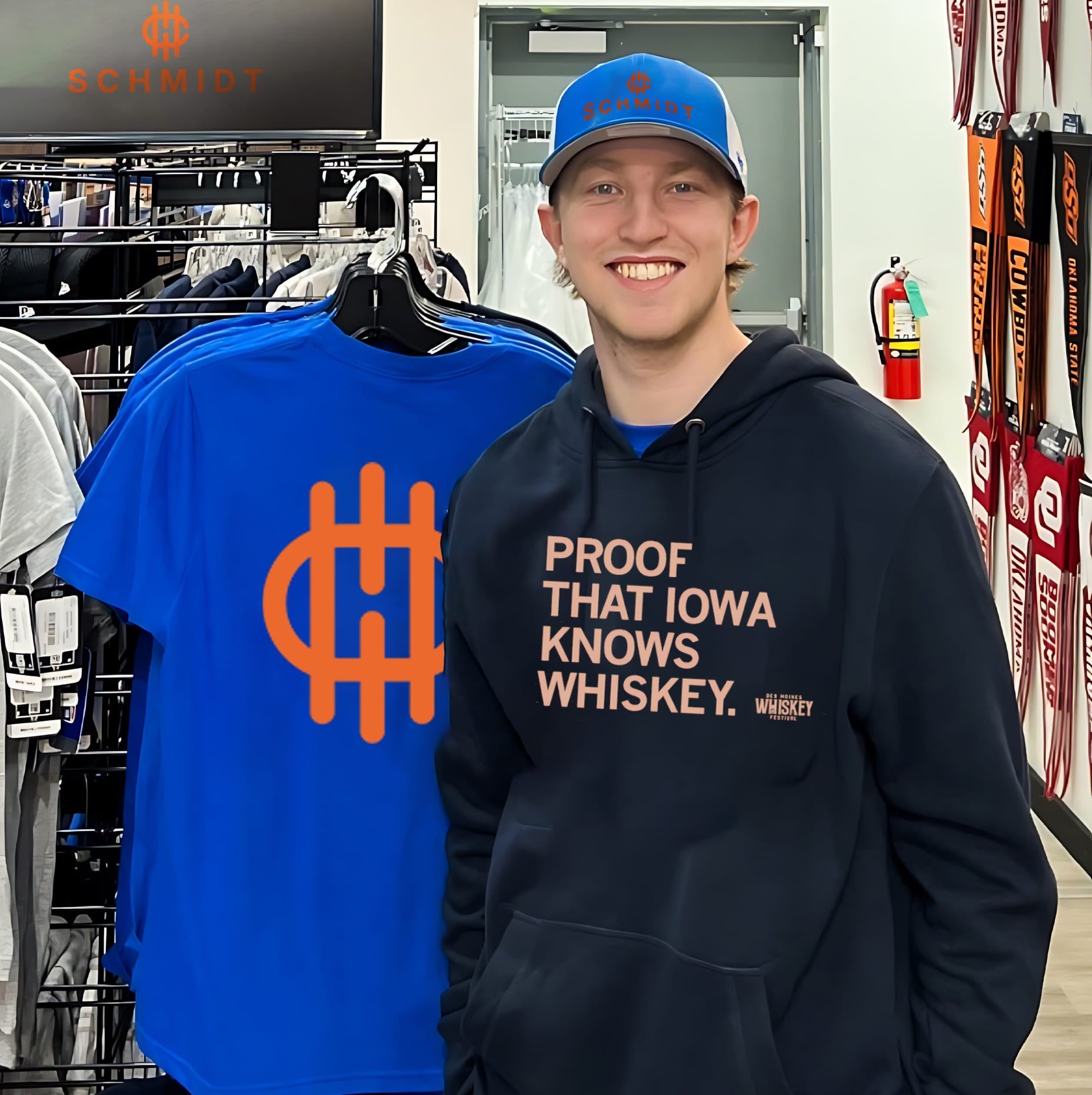 Proof That Iowa Knows Whiskey Des Moines Whiskey Festival shirt