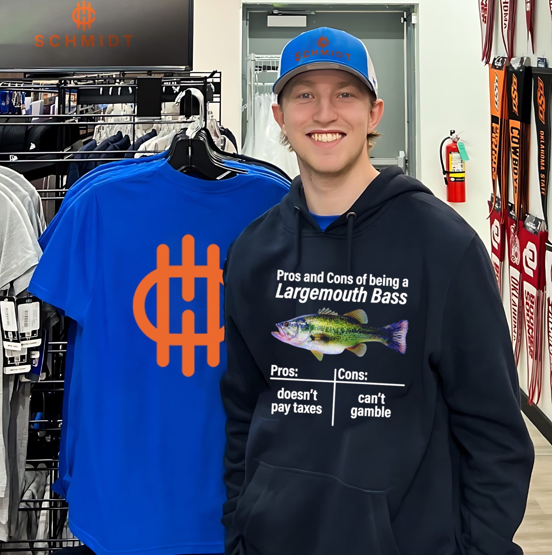 Pros and Cons of Being a Largemouth Bass shirt