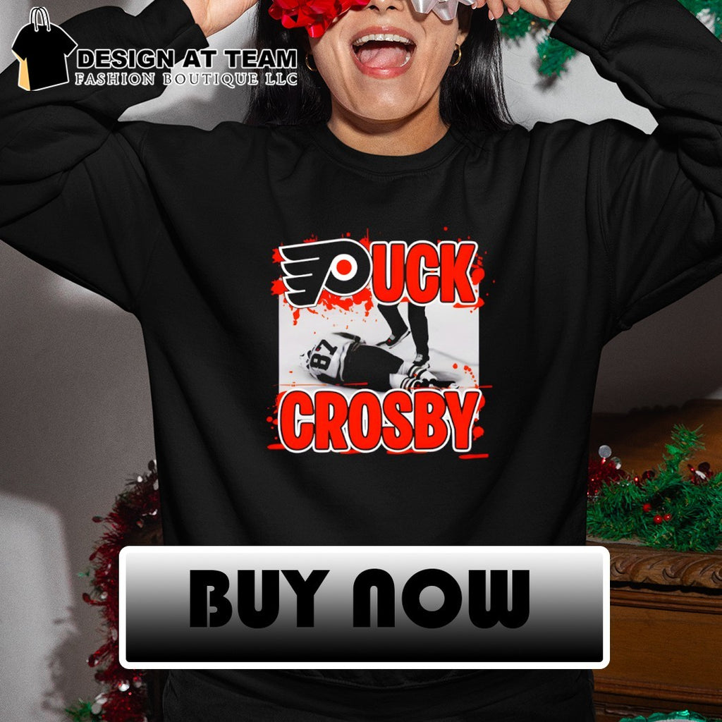 Puck Crosby Philadelphia Flyers Hockey 2026 vintage photo shirt