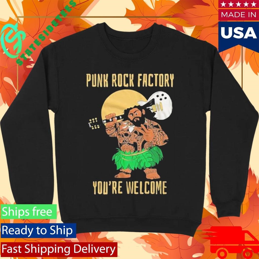 Punk Rock Factory You’re Welcome Shirt
