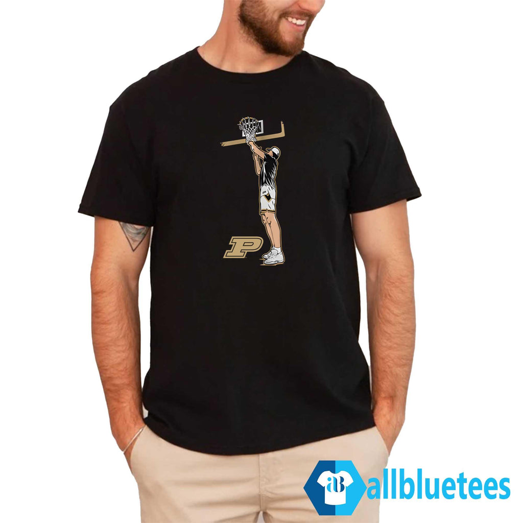 Purdue Basketball Zach Edey No Ladder Needed Shirt