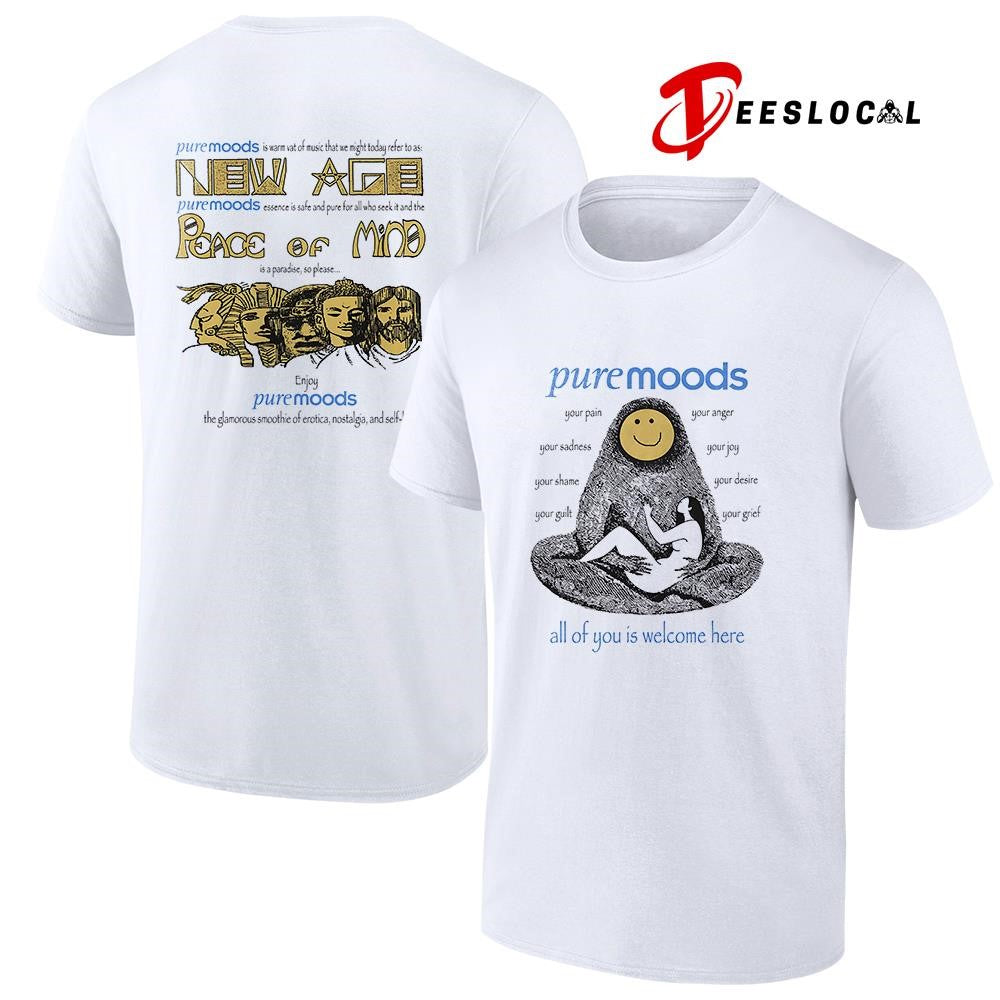 Puremoods all of you is welcome here new age peace of mind graphic shirt