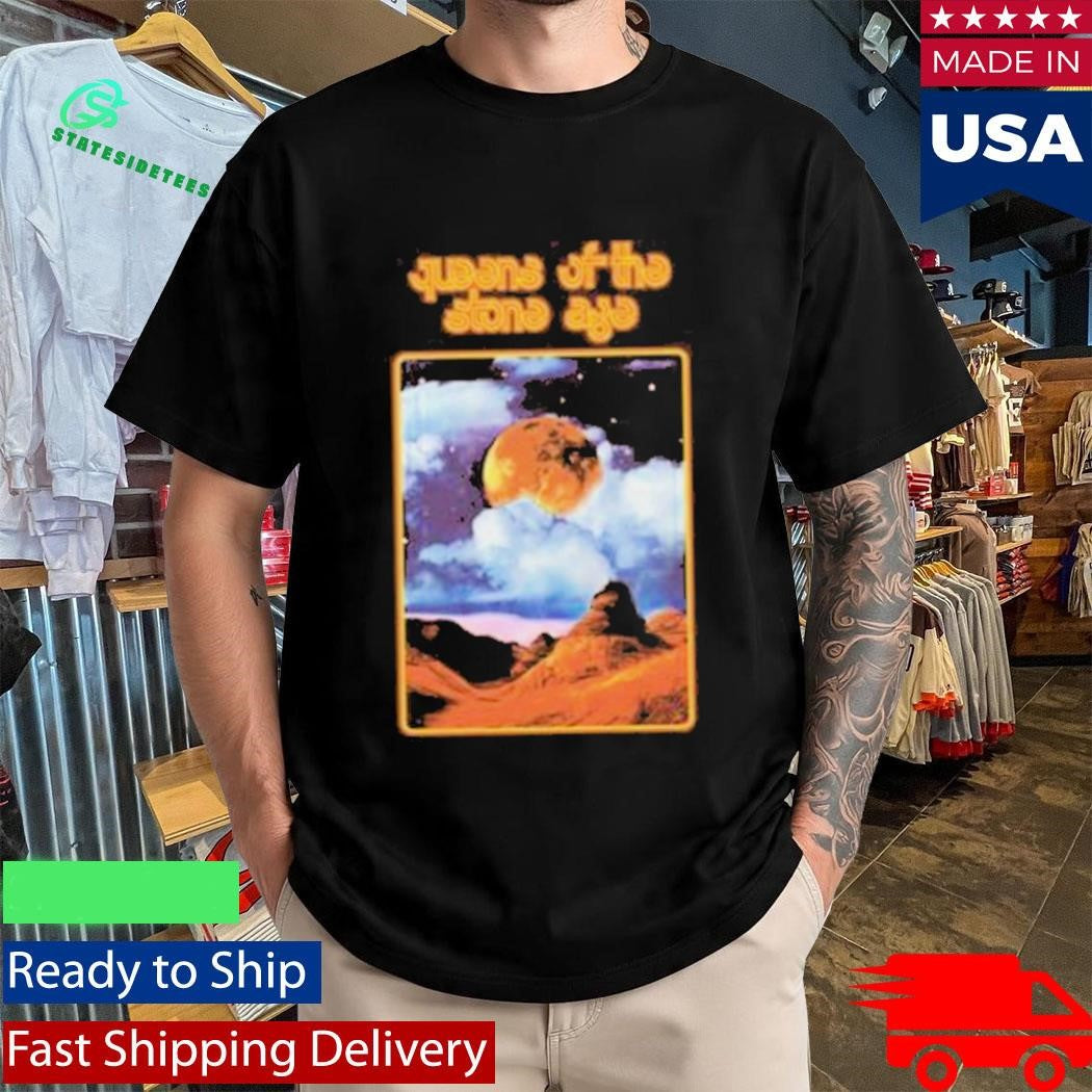 Queens Of The Stone Age Moon Landscape Shirt