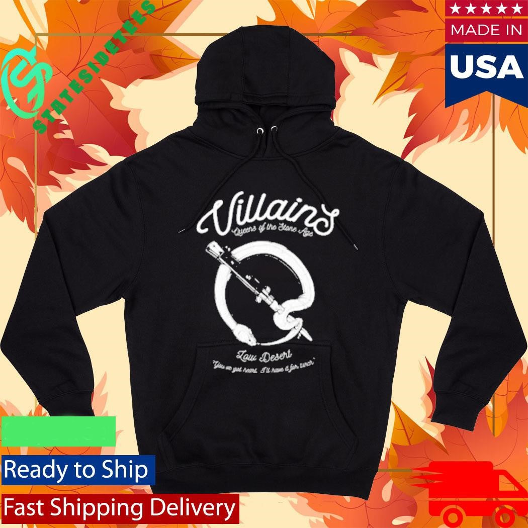 Queens Of The Stone Age Snake Q Villains Shirt