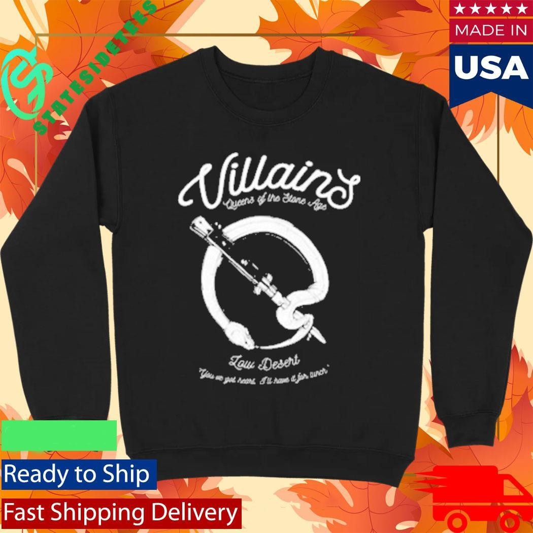 Queens Of The Stone Age Snake Q Villains Shirt
