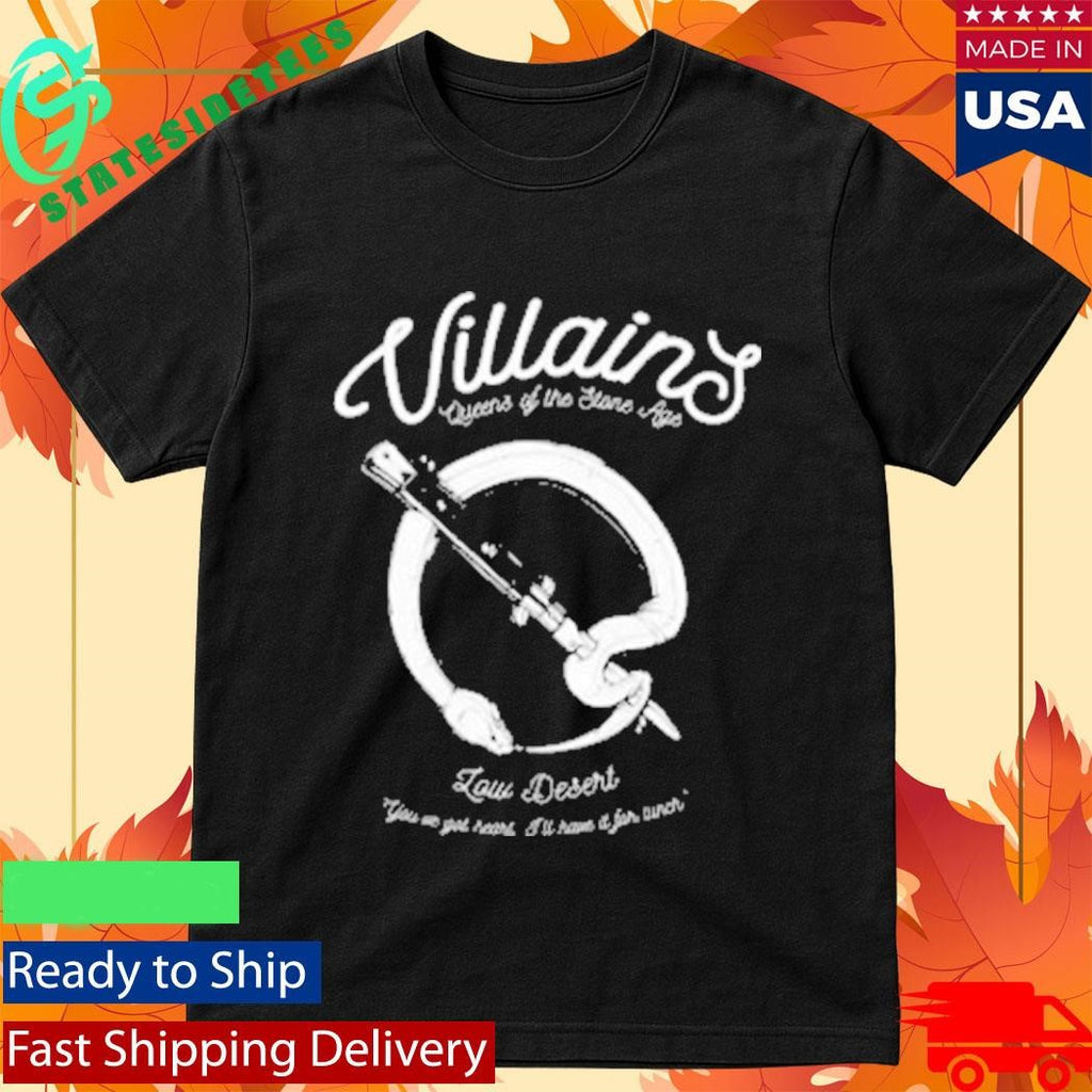 Queens Of The Stone Age Snake Q Villains Shirt