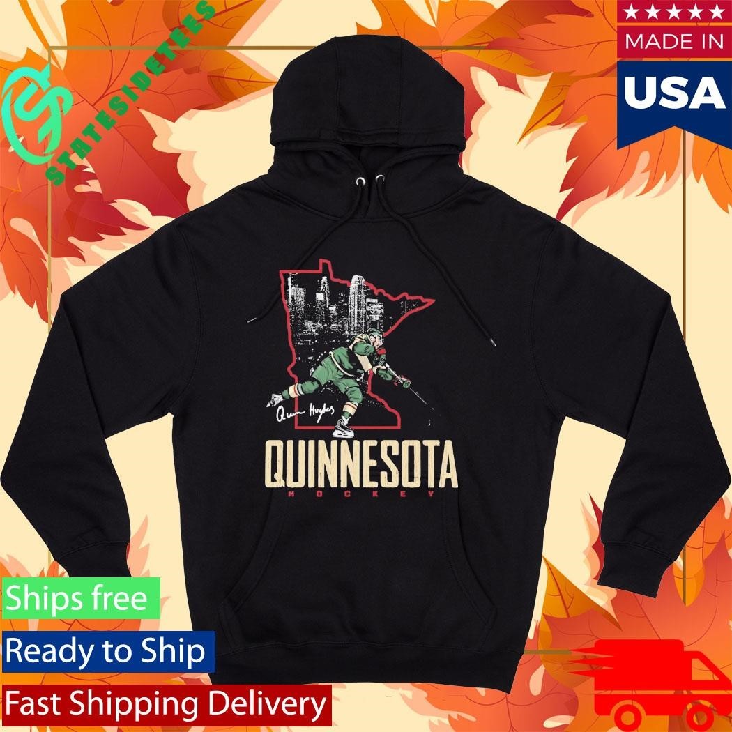 Quinn Hughes Minnesota Quinnesota Hockey Shirt