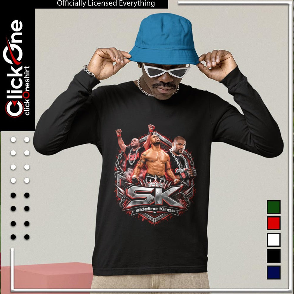 Quinton Jackson Bellator MMA Sideline Kings Three Fighters Chains shirt