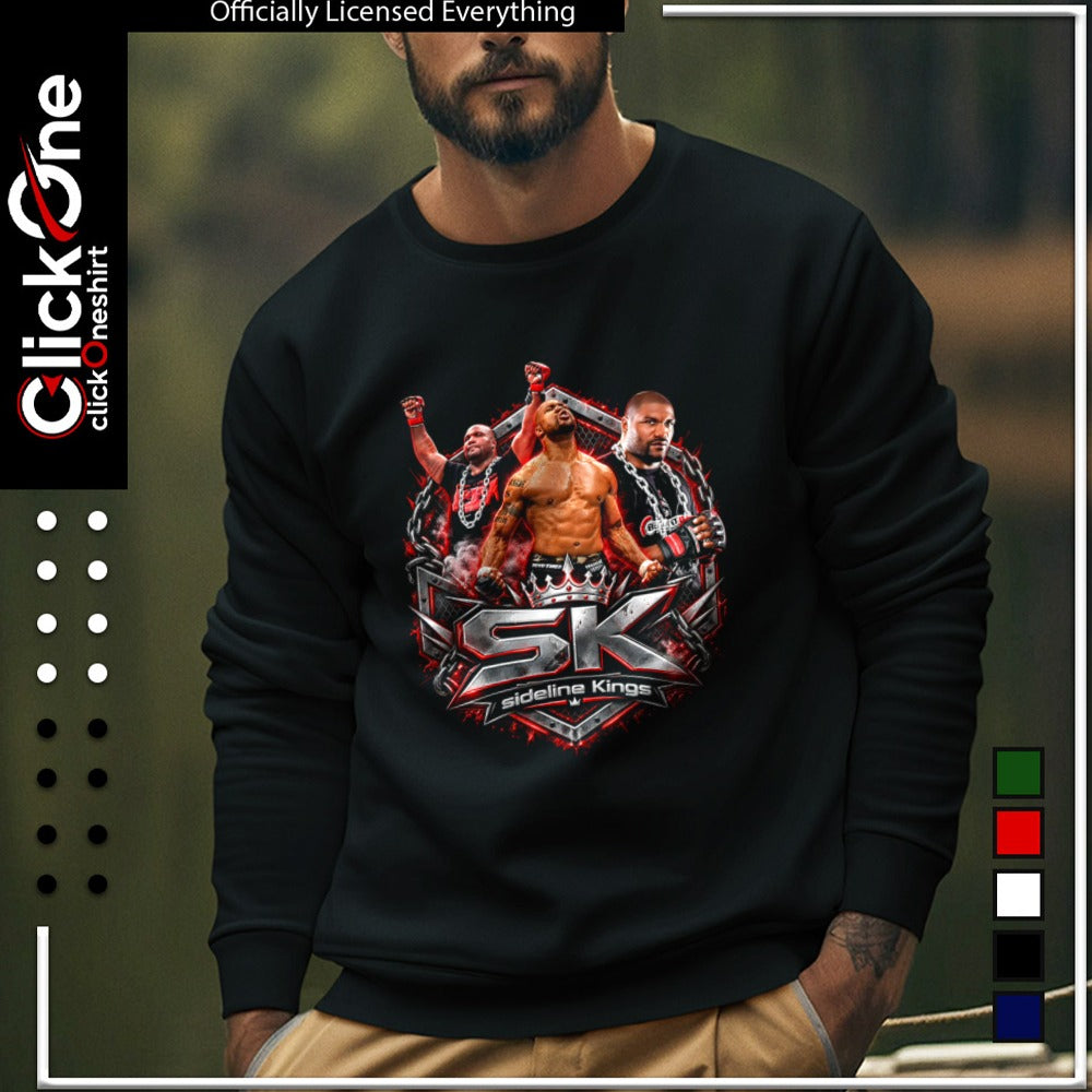 Quinton Jackson Bellator MMA Sideline Kings Three Fighters Chains shirt