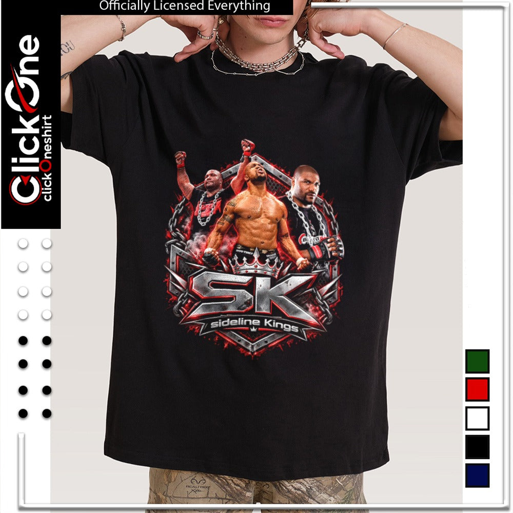 Quinton Jackson Bellator MMA Sideline Kings Three Fighters Chains shirt
