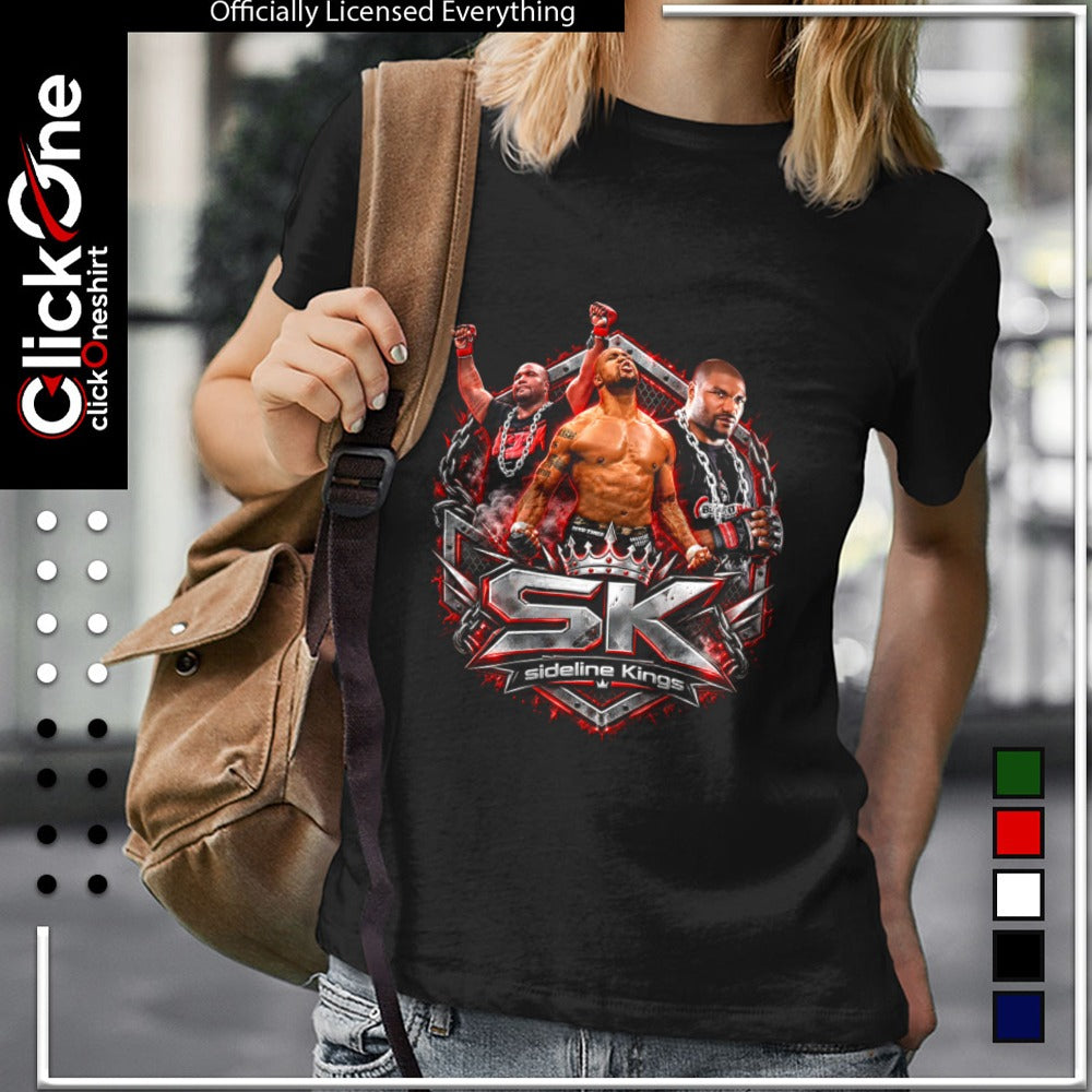 Quinton Jackson Bellator MMA Sideline Kings Three Fighters Chains shirt
