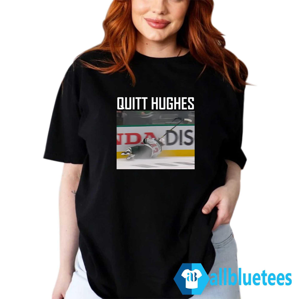 Quitt Hughes Hockey Shirt