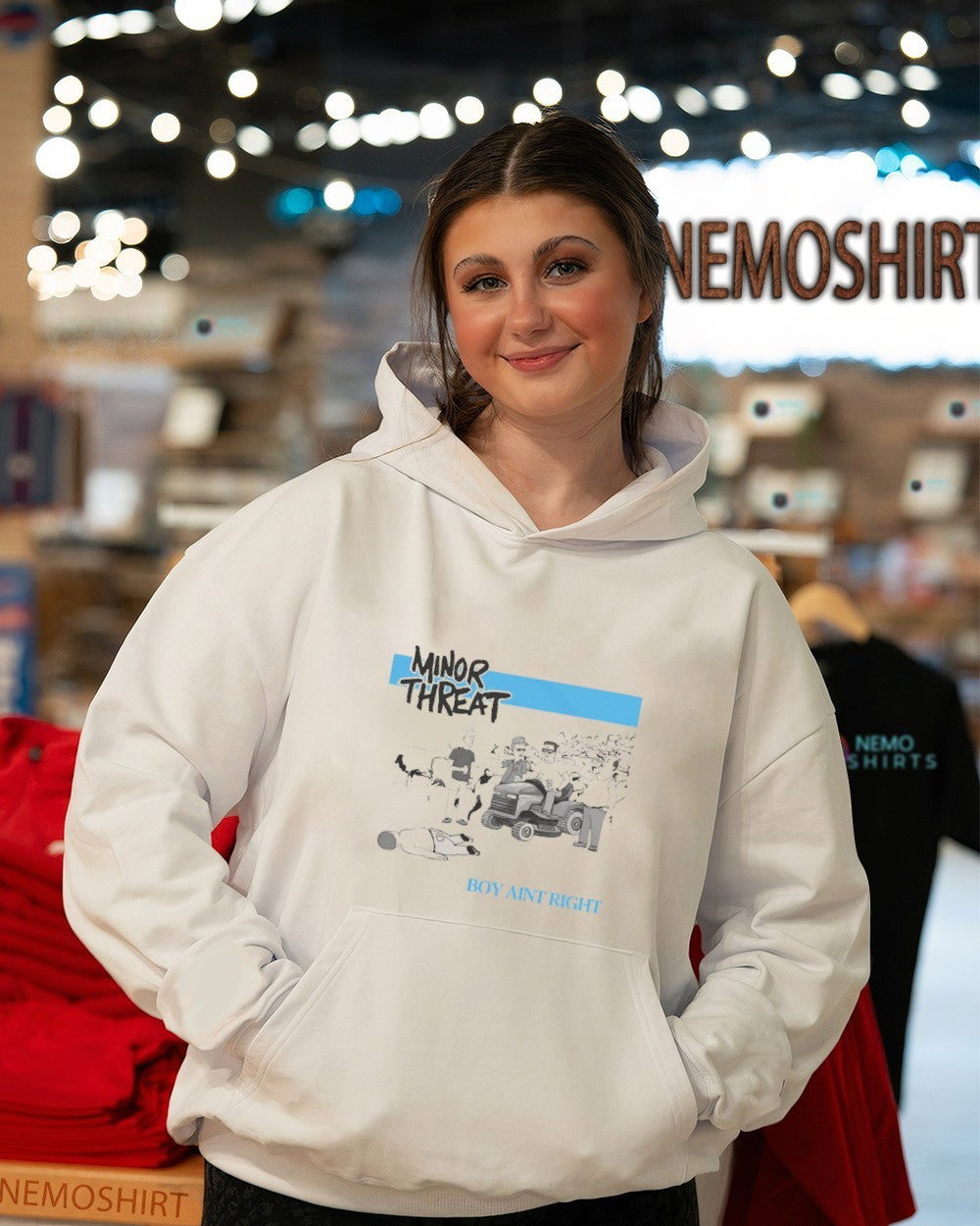 Minor Threat strickland boy aint right shirt