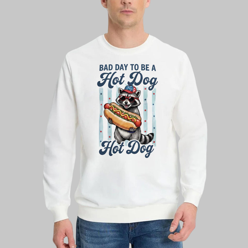 Raccoon 2026 4th Of July Hot Dog Shirt