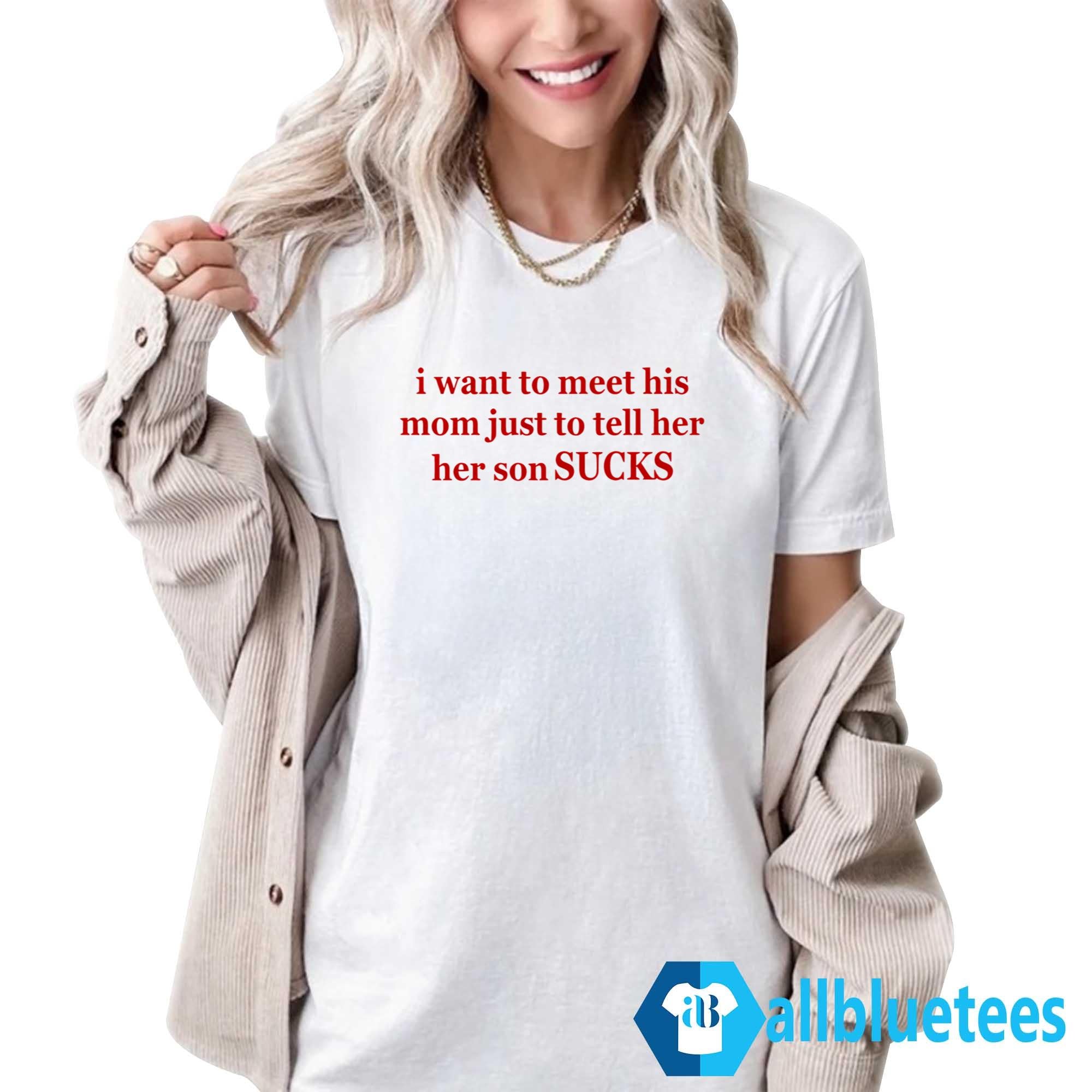 Rachel Zegler I Want To Meet His Mom Shirt