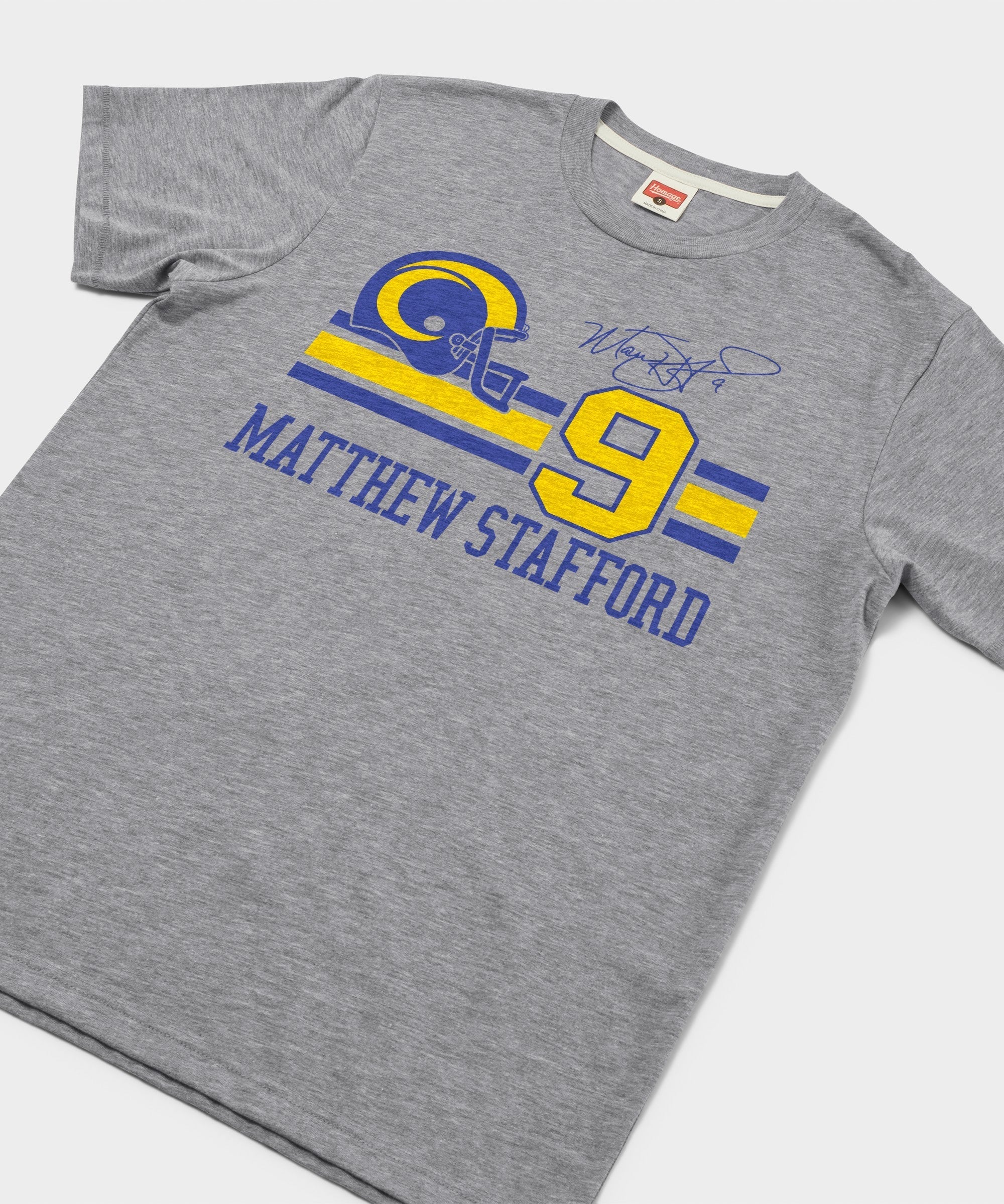 Rams Matthew Stafford Signature Jersey